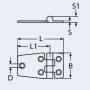 Zawias A2 58x38 mm -3123
