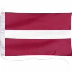 Bandera 20x30 Łotwa